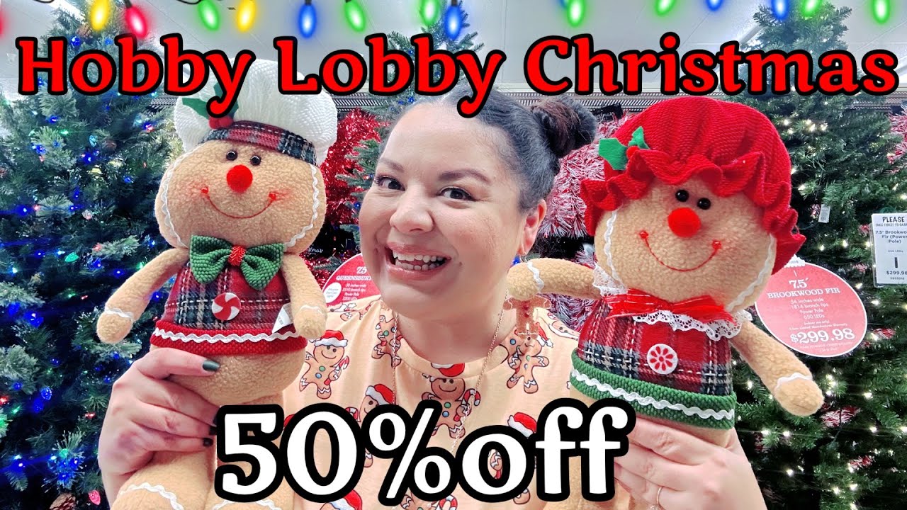 hobby-lobby-50-off-christmas-sale-pt-1-youtube
