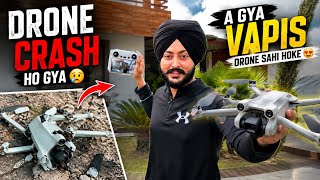 Finally Drone a gya Vapis Sahi hoke 😍🎉 DJI MINI 3 PRO #rudrapur 📍@prabhjot_cheema