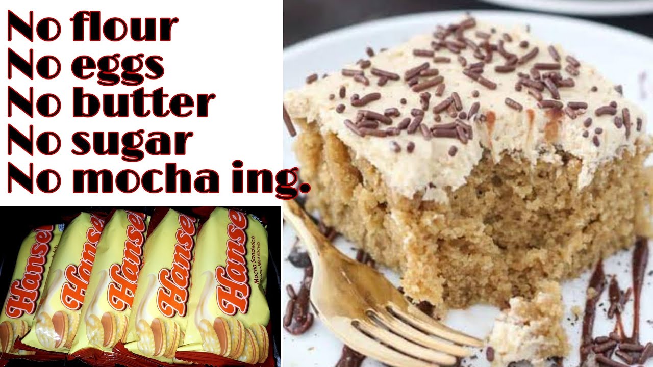My Hansel Mocha CakeNo eggs,No butter,No sugarEasy