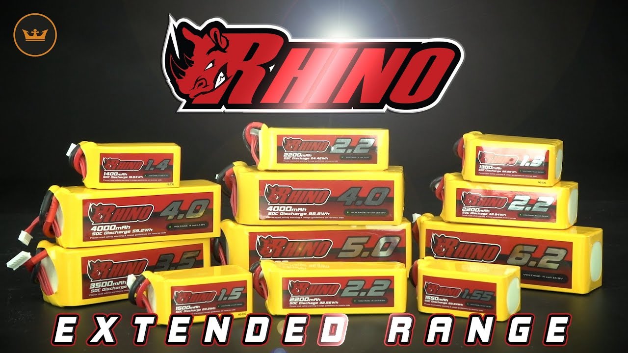 Rhino Batteries New Extended Range YouTube