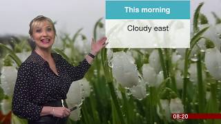 Carol Kirkwood - BBC Breakfast Weather 08/02/2017