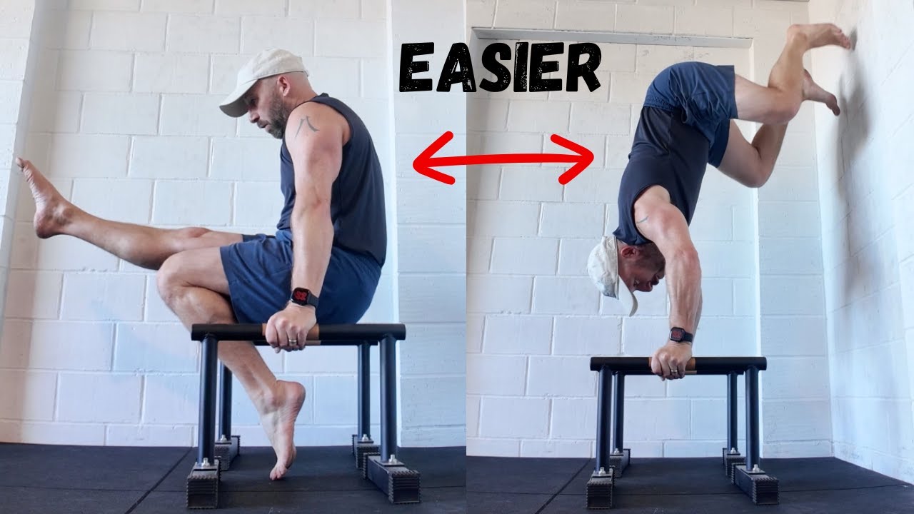 L sit to Handstand Quick Tutorial for Everyone