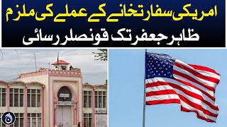 Consular access of US embassy staff to accused Zahir Jaffer - Aaj News