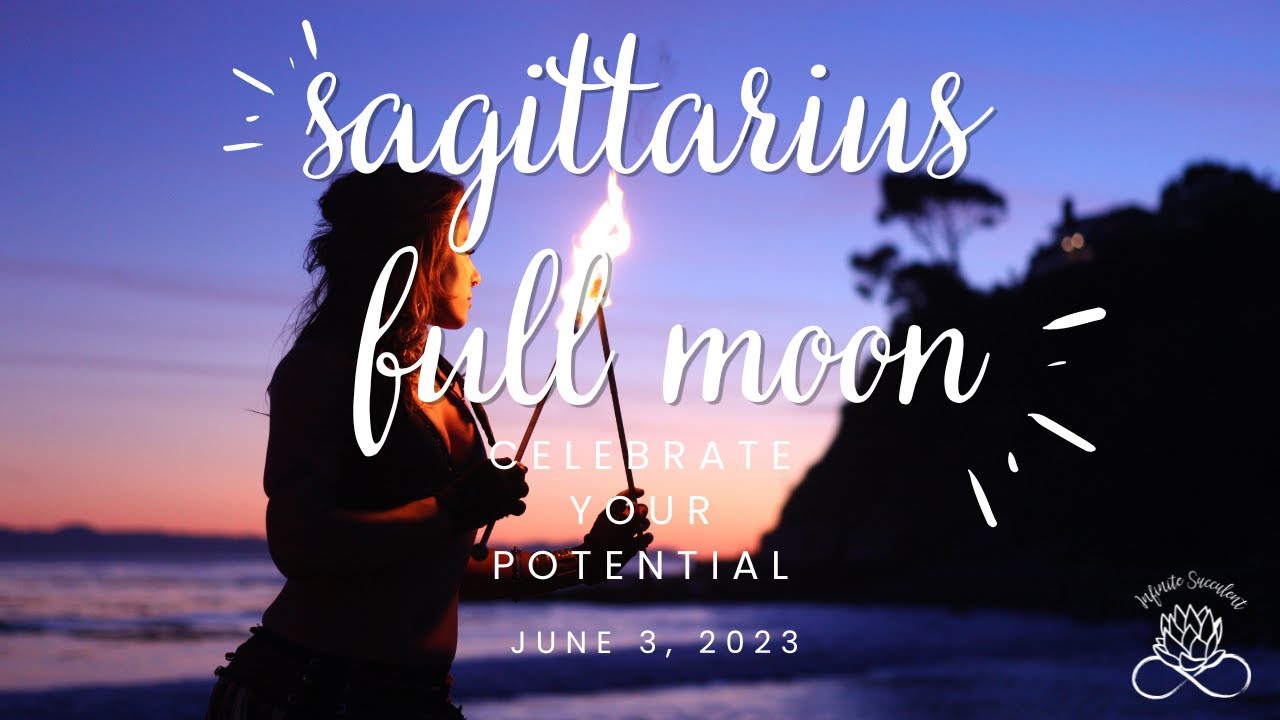 Sagittarius Full Moon Energy Update - YouTube