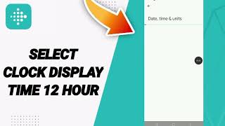 How To Select Clock Display Time 12 Hour On Fitbit App 2025 screenshot 4