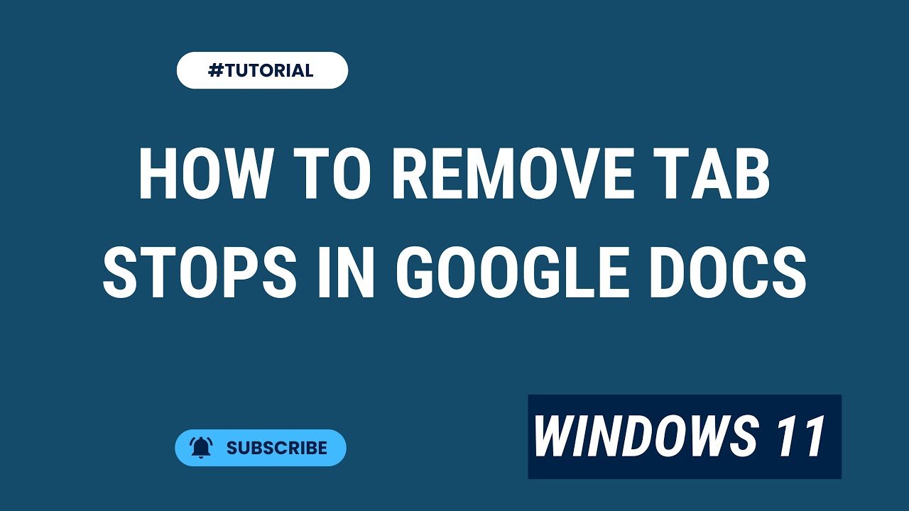 How To Remove Tab Stops In Google Docs YouTube how-to-remove-tab-stops-in-google-docs-youtube