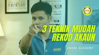 Cara nak rekod akaun bisnes. No. 1 paling mudah dan murah :)