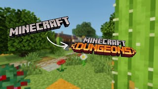 I Made Minecraft Look Like Minecraft Dungeons