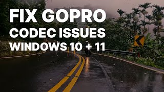 fix gopro hevc encoder issues in windows 10 & 11