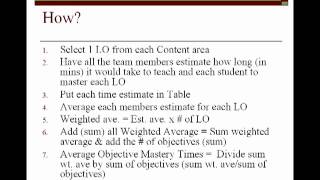Chapter 6: Developing the Curriculum, part 3