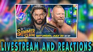 WWE SUMMERSLAM (LIVESTREAM AND REACTIONS)