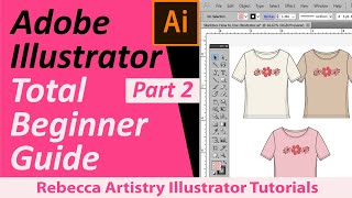 Adobe Illustrator How to Get Started PT 2/ Beginner Guide Adobe Illustrator (What you need to know!)