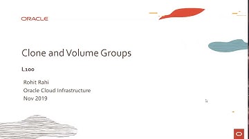 Block Volume Level 100 - Part 5: Clone and Volume Groups