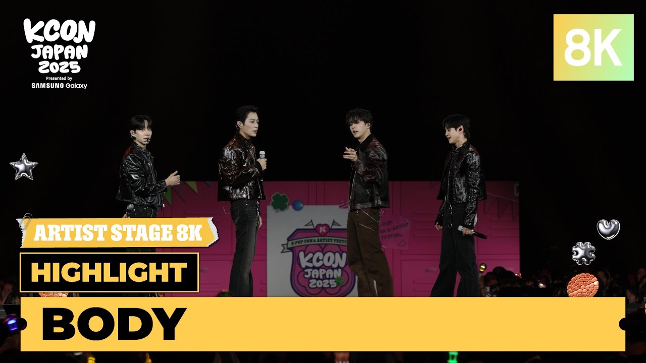 8K] HIGHLIGHT (하이라이트) - BODY | ARTIST STAGE FULL CAM | KCON