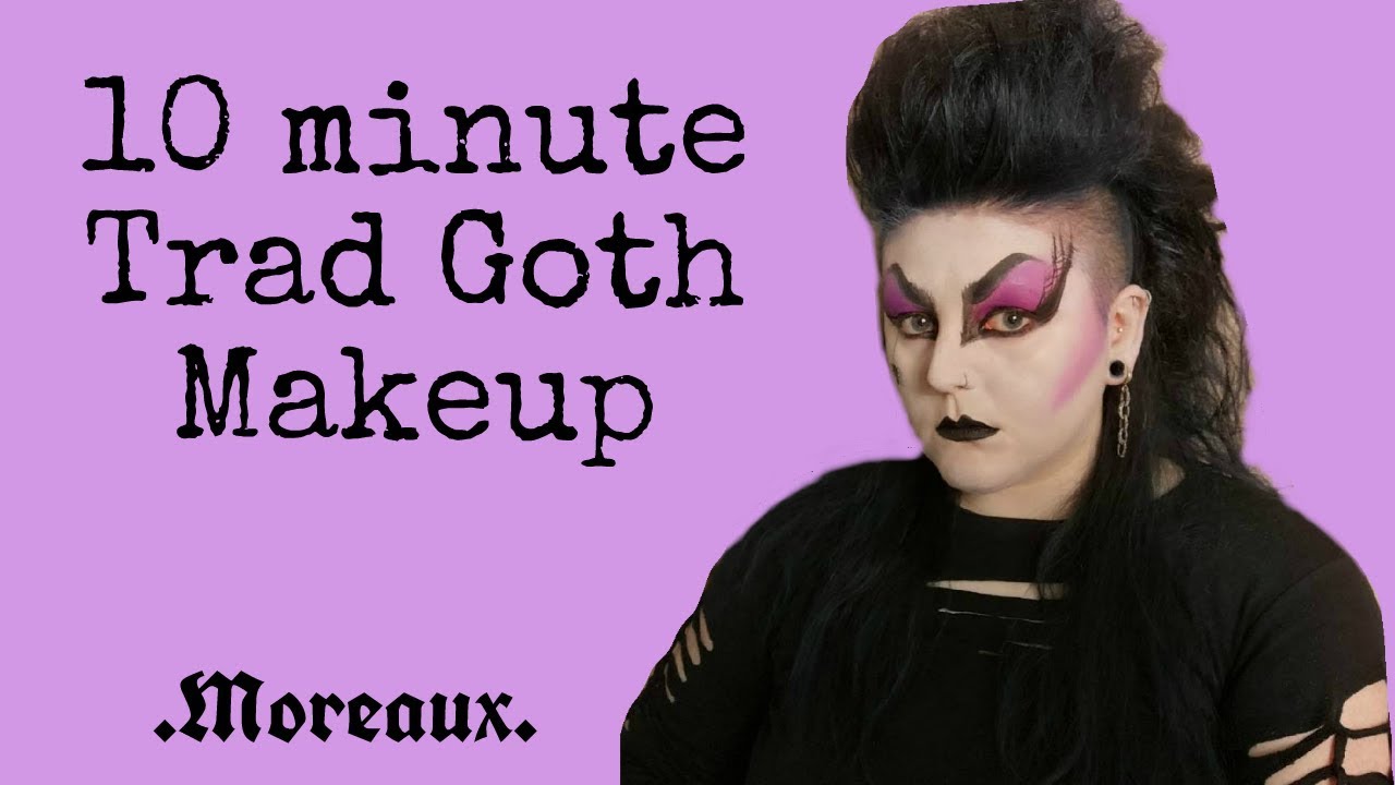 gothdad teaches you some #goth makeup tips! 💄⚰️🦇💀 #gothic #gothfashion # gothmakeup #tradgoth #gothguy #gothaesthetic, By Vision Video