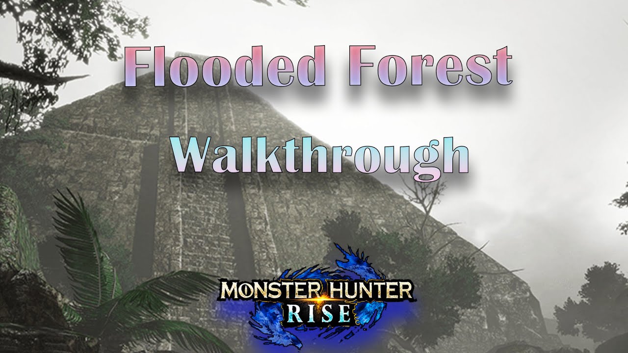 Mh Rise Map Flooded Forest Map Walkthrough (MH Rise) - YouTube