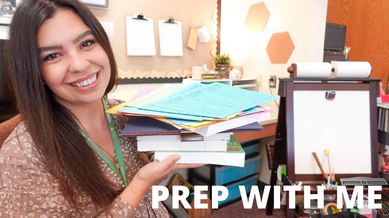 Prep With Me! | Classroom Vlog | Life of a Teacher - YouTube