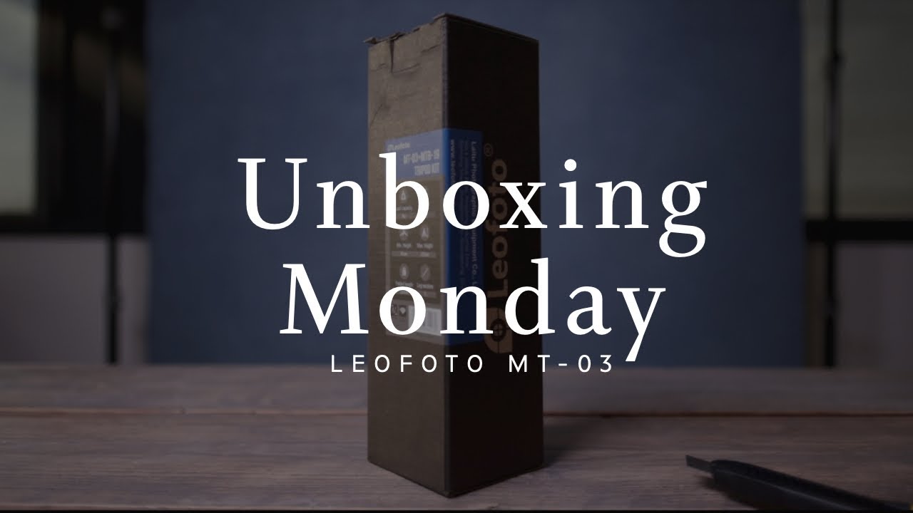 Unboxing Monday Leofoto Pocket Mini Tripod MT-03 + Ballhead MTB-19