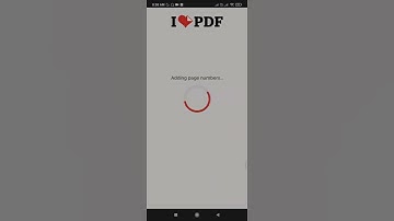 How to add page number in pdf | PDF |