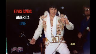 Elvis sings America