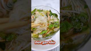 Bún gạo khô Tasta sợi bún có độ dai vừa phải, không bị bở hay nát khi chế biến #food