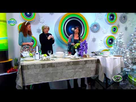 GDS დილა - ბროწეული თიკო არჯევანიძემ სტუმრებთან ერთად საახალწლო სუფრა პირდაპირ ეთერში გაშალა