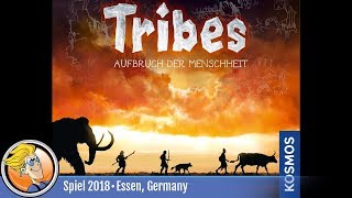 Tribes — game overview at SPIEL '18