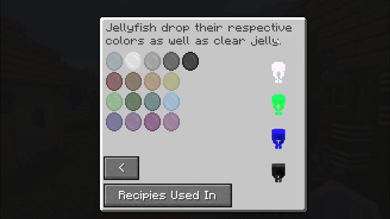 Minecraft Collection Book GUI Work In Progress