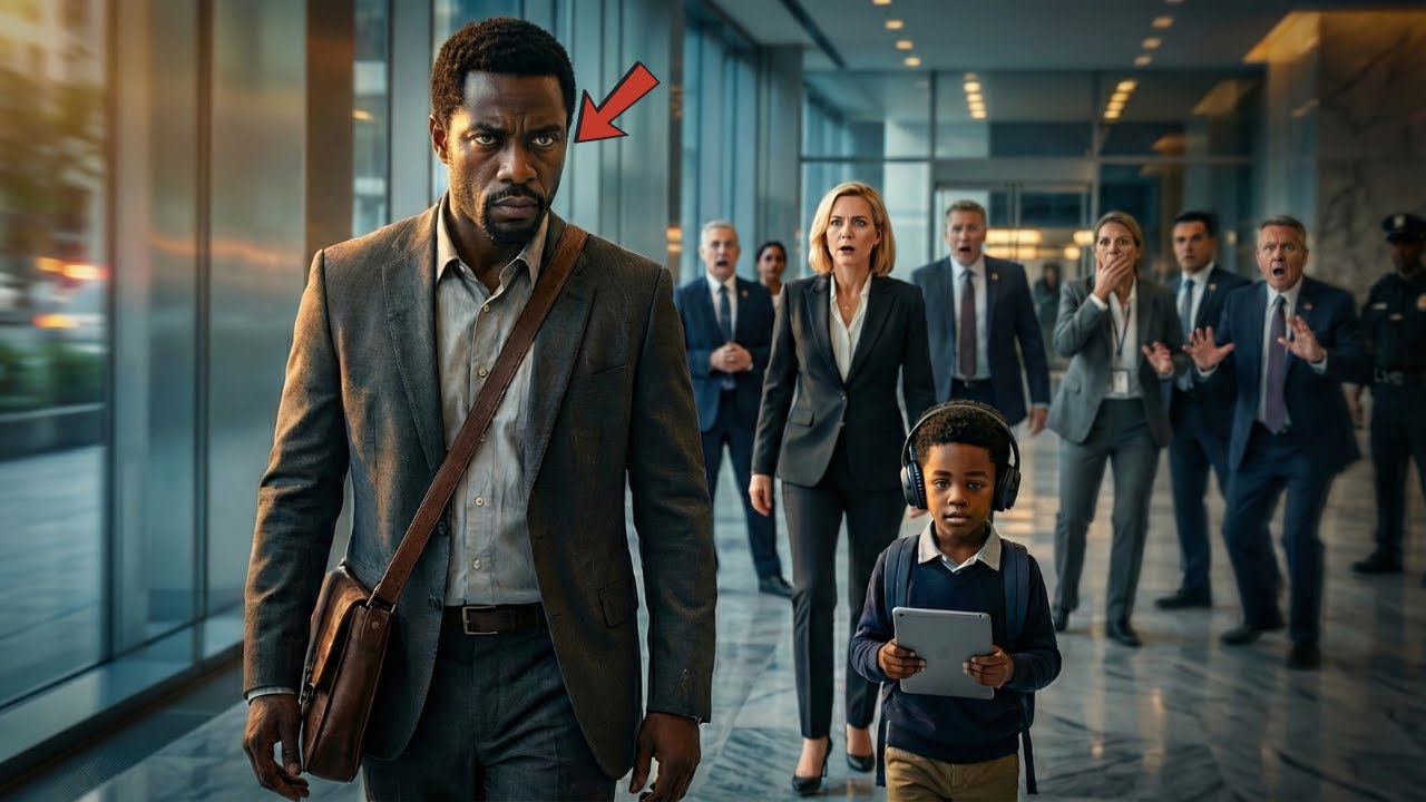 Un padre negro soltero dejó la entrevista — minutos después, la CEO rompió el protocolo