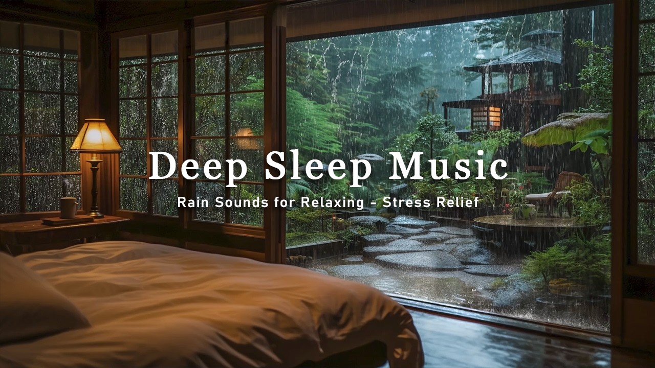 3 Hours Deep Sleep Music – Soft Piano and Rain Sounds | Insomnia Relief ...