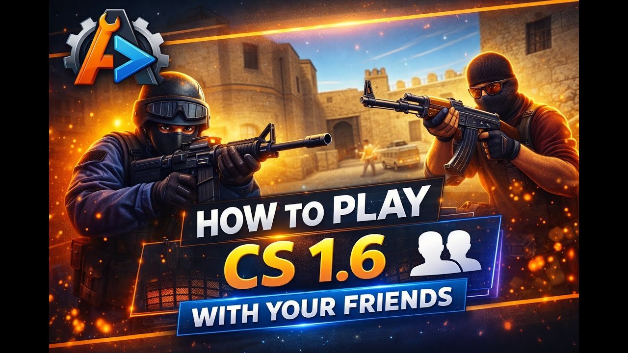 How to Play CS 1.6 with Your Friends | Araz Make Tutorials