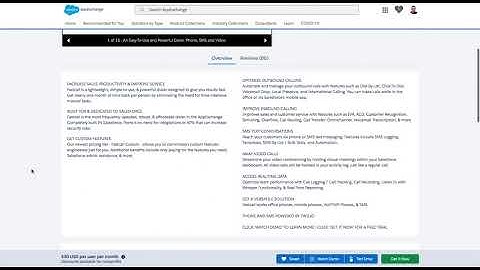 Fastcall AppExchange Demo August 2020