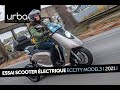 Essai scooter lectrique 3roues eccity modele3  2021  urbaanews