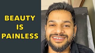 50 NEEDLES TO THE FACE | ACUPUNTURE NEEDLE THERAPY GLOWING SKIN | ANI RAY