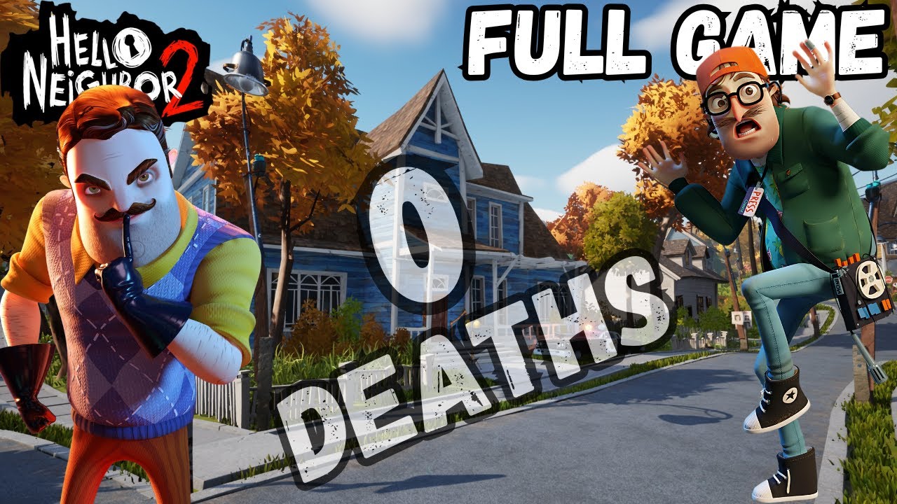 Hello Neighbor 2: 0 Deaths Challenge | Full Gameplay (No Commentary, 2025)
