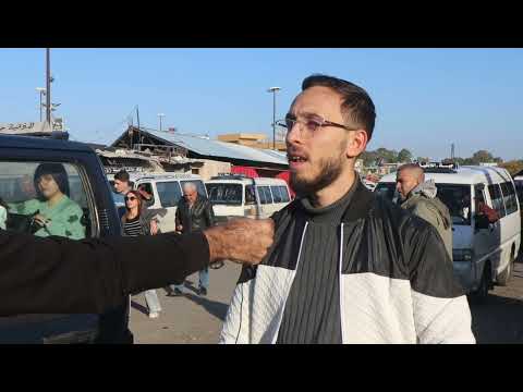 استطلاع آراء المواطنين في كراج جبلة حول موضوع تخفيض أجور السرافيس