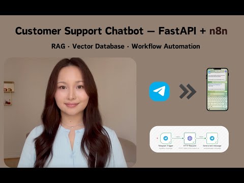 Customer Support Chatbot – FastAPI + n8n Automation