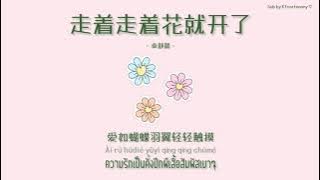 [中文|PINYIN|THAISUB] เพลงจีน 卓舒晨 ▪︎《走着走着花就开了》 Zouzhe zouzhe hua jiu kaile