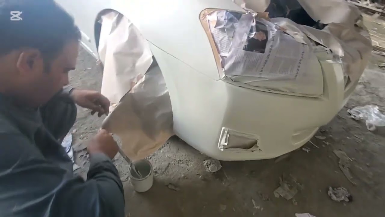 Premio fron bumper restoration and all body compound😊😇 / detail vadio/ 21-december-2025