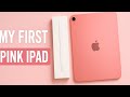 Unboxing My New Pink iPad + Apple Pencil ✨💗 | Aesthetic Setup #viralvideo #trending #ipad #unboxing
