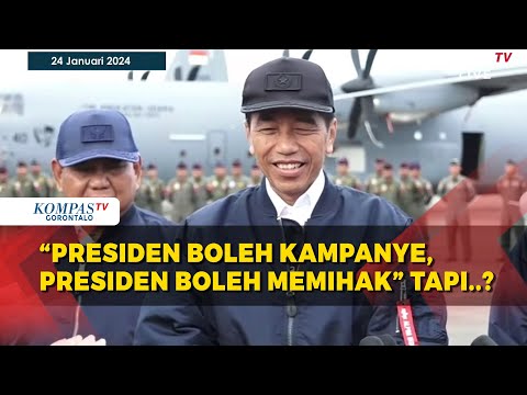 Jokowi Sebut Presiden Boleh Kampanye, Presiden Boleh Memihak, Tapi...?