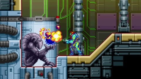 Metroid Fusion - Elephant Bird (False Chozo Statue) (No Damage)