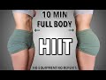 10 MIN INTENSE HIIT WORKOUT to lose weight - Full Body Cardio 🔥 - No Equipment, No Repeats
