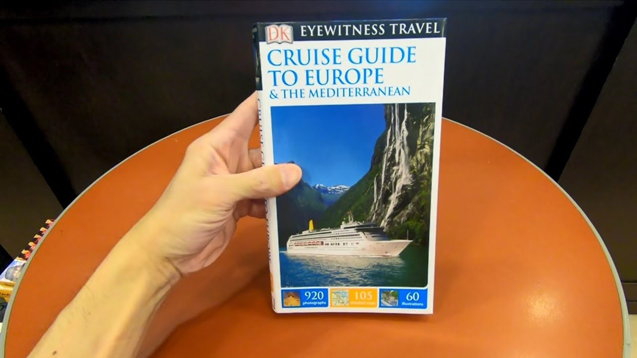 DK EYEWITNESS TRAVEL CRUISE GUIDE TO EUROPE BOOK CLOSE UP AND INSIDE LOOK