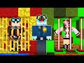 LA PRIGIONE GRASSI contro MAGRI! GUARDIE E LADRI SU MINECRAFT!!