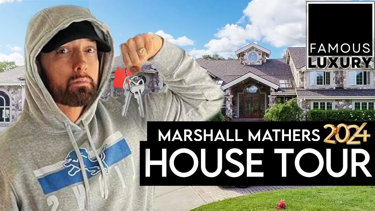Eminem House Tour 2024 New Clinton Mansion, Mom's Spaghetti, Kim