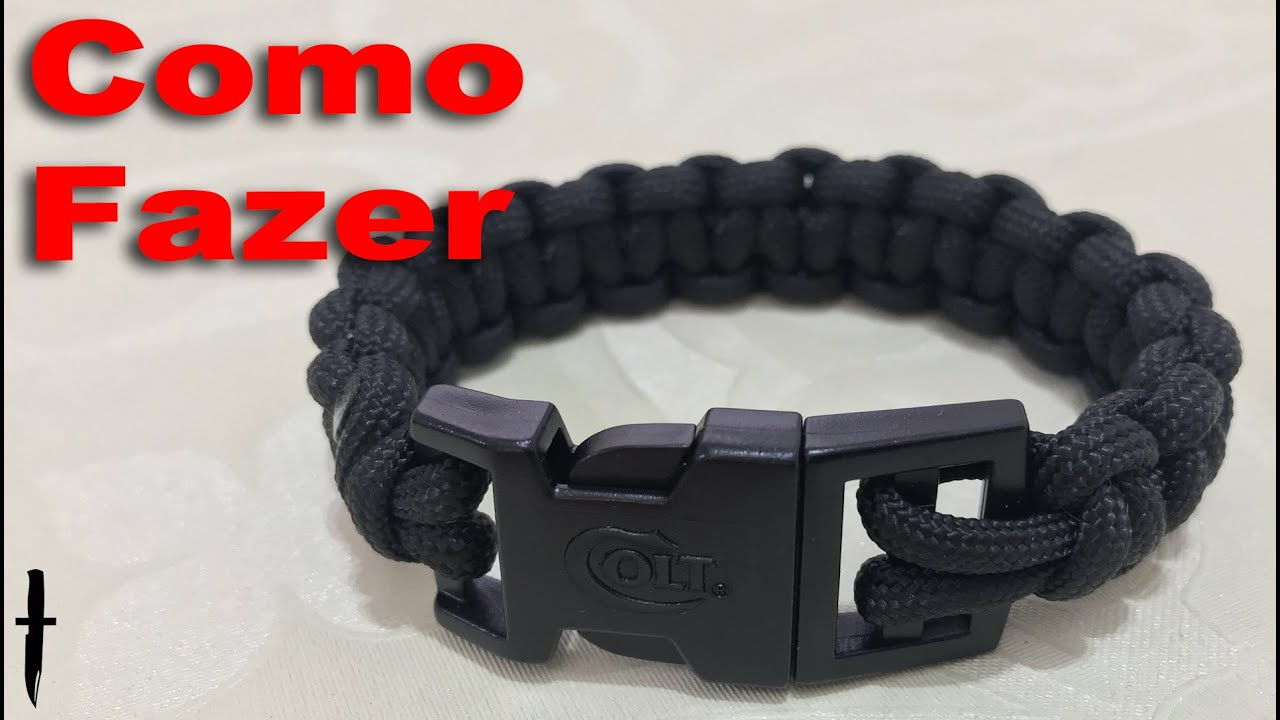 Bracelete de Paracord - Como Fazer (Fácil)