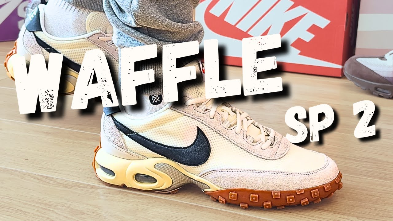 Nike Air MAXWaffle 2 SP White/Black - A well done HYBRID 