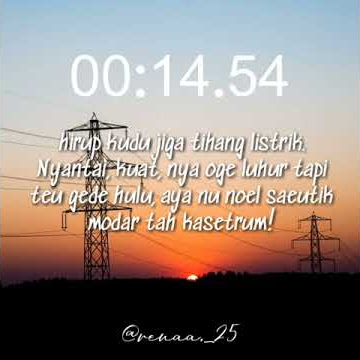 Status WA sunda 'tong gede Hulu'.  (NGEGAS tungtungna😂)