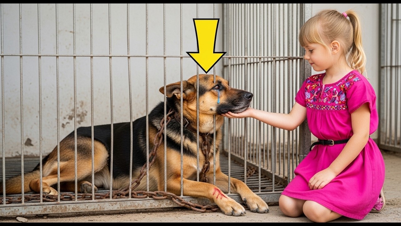 Querían Sacrificar al Pastor Alemán Enfermo… Pero una Niña Hizo Algo que Cambió Todo